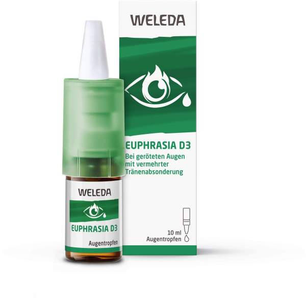 Weleda Euphrasia D 3 10 ml Augentropfen