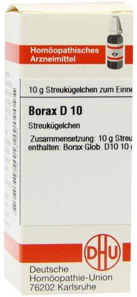 Borax D 10 Globuli