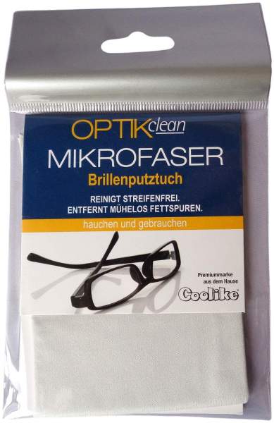 Optikclean Brillenreinigungstuch aus Microfaser 1 Stück