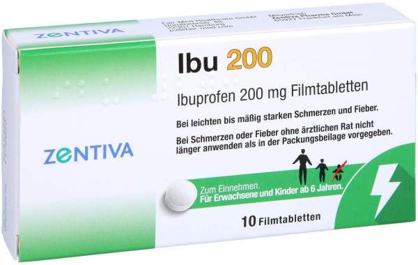 Ibu 200 mg 10 Tabletten