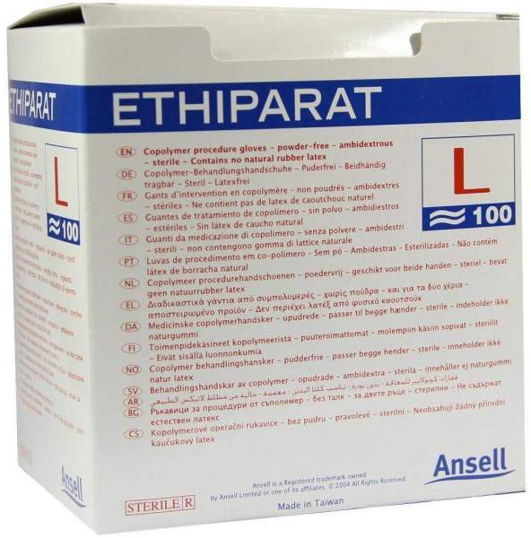 Ethiparat Untersuch.Handsch.Ster.Groß M3365