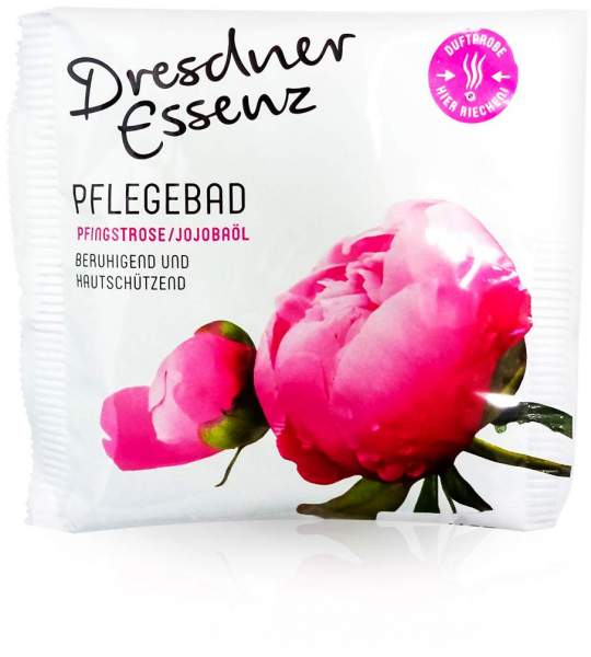 Dresdner Essenz 60 G Pflegebad Pfingstrose Jojobaöl