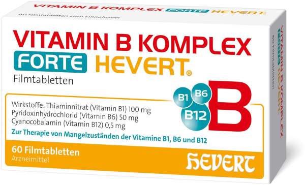 Vitamin B Komplex forte Hevert 60 Tabletten