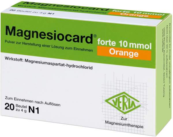 Magnesiocard Forte 10 Mmol Orange 20 Beutel