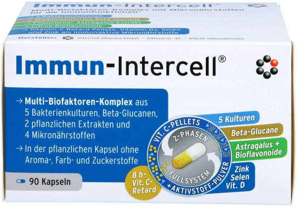 Immun Intercell Hartkapsel mit veränderter Wirkstofffreisetzung 90 Stück