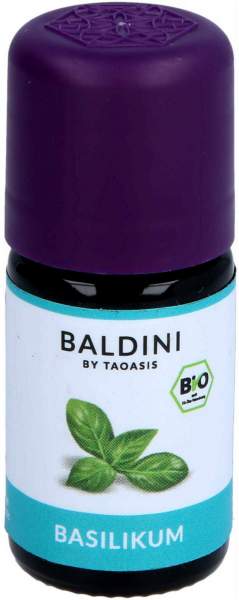 Baldini Bioaroma Basilikum Bio Demeter Öl