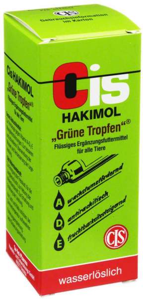 Hakimol Grüne Wasserlösliche Topfen 50 ml
