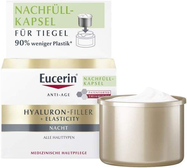 Eucerin Anti-Age Hyaluron-Filler + Elasticity Nacht Refill 50 ml