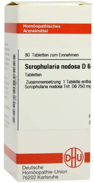 Scrophularia Nodosa D 6 Tabletten