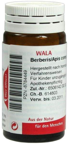 Wala Berberis Apis Comp. 20 G Globuli