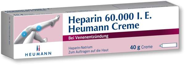 Heparin 60.000 I.E. Heumann 40 g Creme