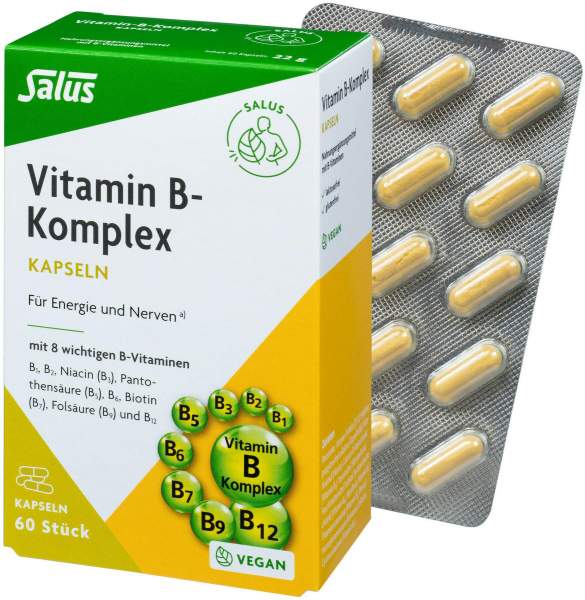 Vitamin B Komplex Vegetabile Salus 60 Kapseln