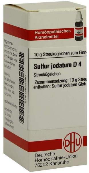 Dhu Sulfur Jodatum D4 Globuli