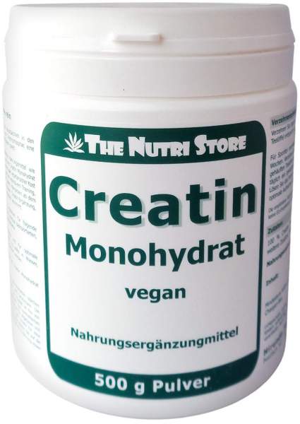 Creatin Monohydrat 100% Rein 500 g Pulver