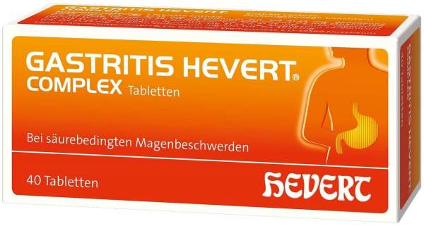 Gastritis Hevert Complex 40 Tabletten