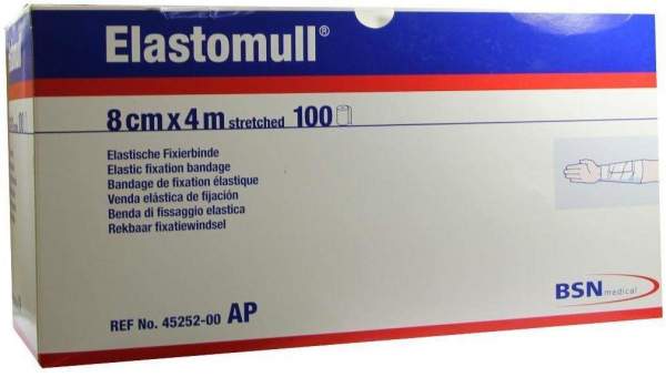 Elastomull 4mx8cm 45252 Elastische Fixierbinde
