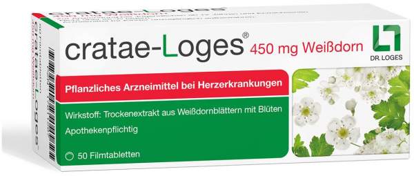 Cratae-Loges 450 mg Weißdorn 50 Filmtabletten