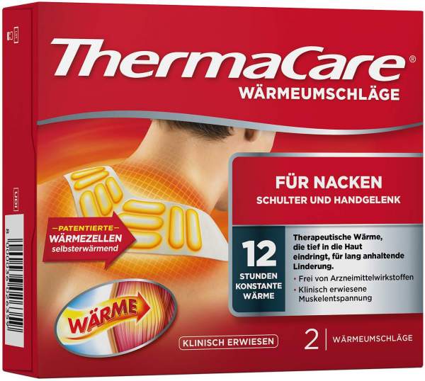 Thermacare Nacken-Schulter Auflagen zur Schmerzlinderung 2 Stück