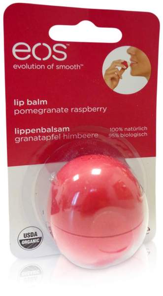 Pomegranate Raspberry Organic Lip Balm Blister
