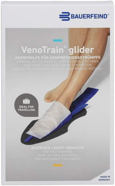Venotrain Glider Anziehhilfe Blau Grün