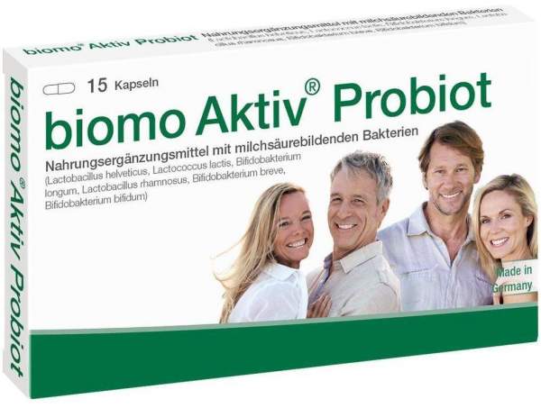 Biomo Aktiv Probiot 15 Kapseln