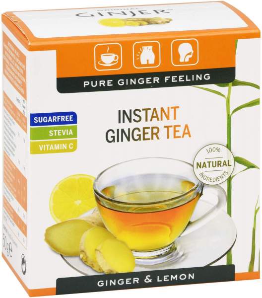 Ingwer Ginger Instant Tee Zitrone 50 G
