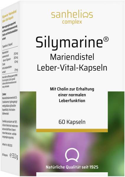 Silymarine Mariendistel Leber-Vital 60 Kapseln