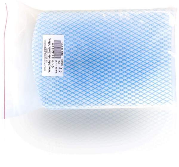 Waschhandschuhe Vlies 14,5x22,5cm 100 Handschuhe