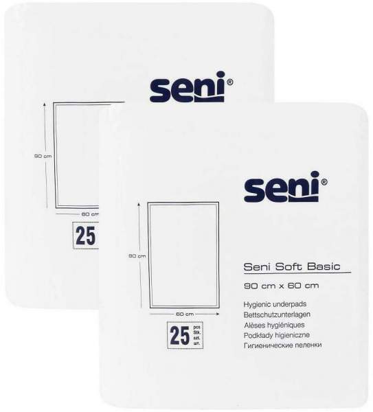 Seni Soft Basic Bettschutzunterlage 60x90 cm