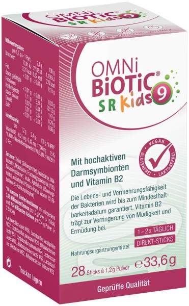 Omni-Biotic Sr-9 Kids 28 Pulversticks