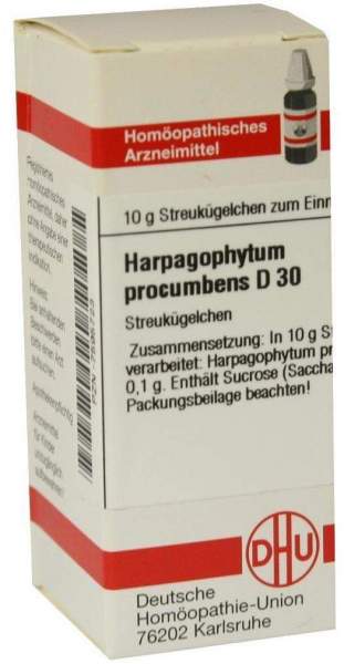 Harpagophytum Proc. D30 10 G Globuli