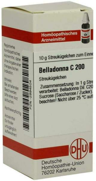 Dhu Belladonna C200 10 G Globuli