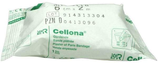 Cellona Gipsbinden 2 M X 6 cm 1 Binde