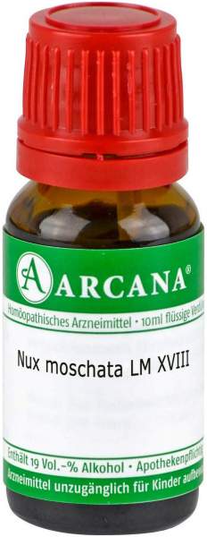 Nux Moschata Lm 18 Dilution 10 ml