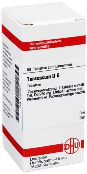 DHU Taraxacum D6 80 Tabletten