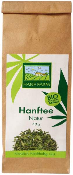 Hanf Tee Natur Bio 40g