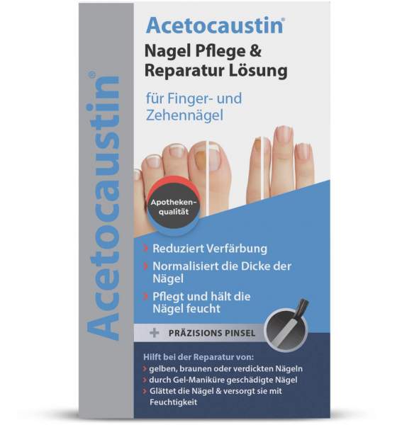 Acetocaustin Nage Pflege &amp; Reparatur Lösung 9 ml