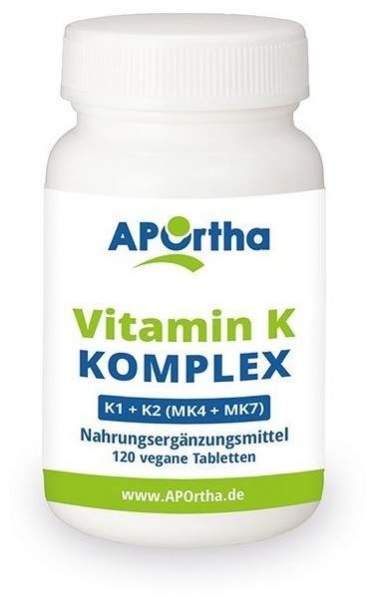 Vitamin K Komplex K1+k2 Mk4+mk7 Tabletten