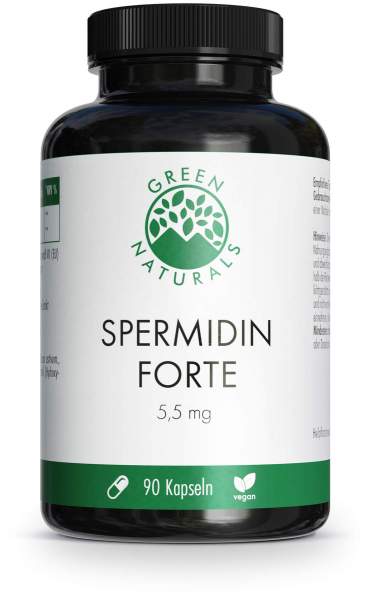 Green Naturals Spermidin Forte 5,5 mg 90 Kapseln