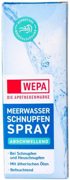 WEPA Meerwasser Schnupfenspray Abschwellend 20 ml
