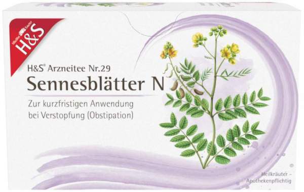 H&amp;S Sennesblätter N 20 Filterbeutel
