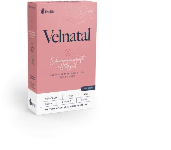 Velnatal® Schwangerschaft + Stillzeit 30 Weichkapseln
