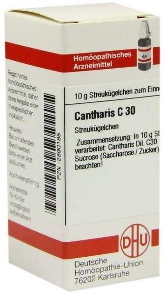 Dhu Cantharis C30 10 G Globuli