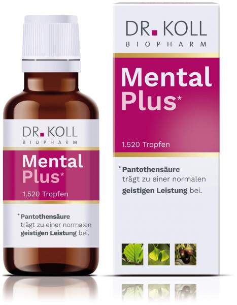 Mental Plus Dr.Koll Gemmo Pantothensäure 50ml Tropfen