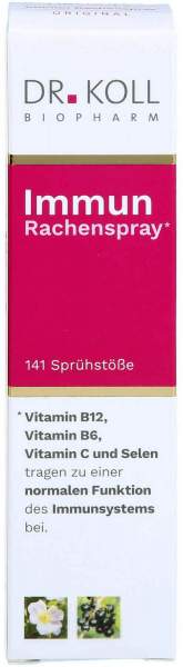 Immun Rachenspray Dr.Koll Gemmo Komplex Vit.B6 B12 20ml