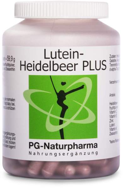 Lutein-Heidelbeer plus 160 Kapseln
