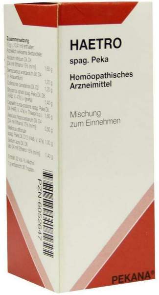 Haetro Spag. Peka 100 ml Tropfen