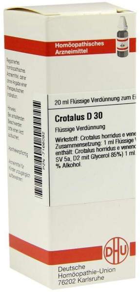 Crotalus D30 Dilution