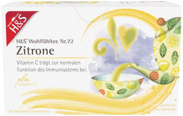 H&amp;S Zitrone Mit Vitamin C Filterbeutel