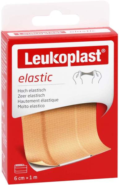Leukoplast Elastic Pflaster 6 cm x 1 m 1 Stück